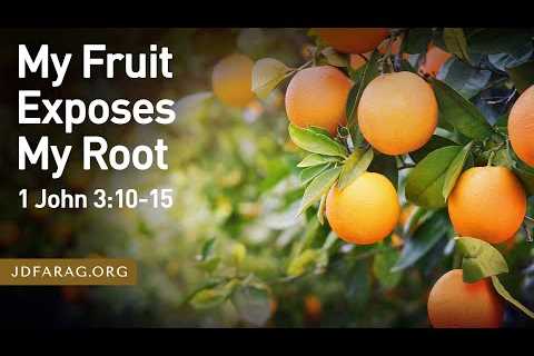 My Fruit Exposes My Root - 1 John 3:10-15 – August 6th, 2023