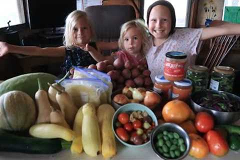 Amazing Organic Garden Harvest!! and Preserving The Abundance