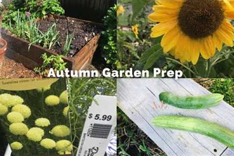 Prepping Raised Beds for Fall & Adding Perennials| NC Growing Zone 7b| Urban Gardening| August..