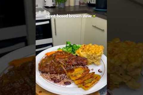 Plant-based brown stew 🇯🇲