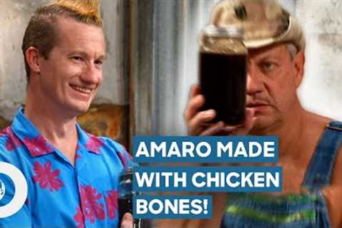 Chicken & Pork Bones Used In Medicinal Amaro Spirit! | Moonshiners: Master Distiller