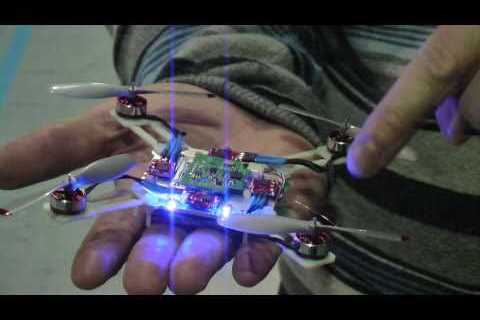 Nano quadcopter wii