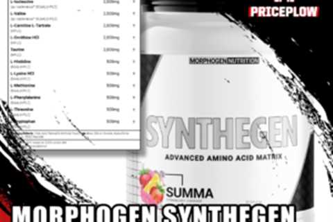 Morphogen Synthegen: Do-It-All Essential Amino Acid Formula