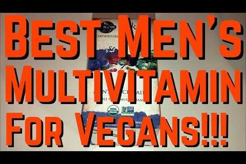 Menâs Vegan Whole Food MultiVitamin Supplement | Mykind Organic Once Daily