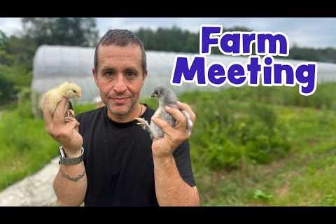 I''m Free Falling: September Farm Meeting