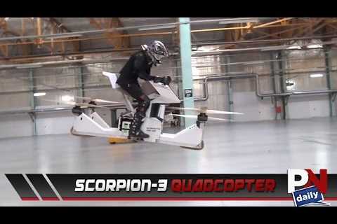 A Quadcopter Than You Can Ride Like An ATV