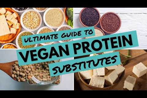 Ultimate Guide to Vegan Protein Substitutes | BEST Vegan Protein Sources