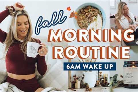 my fall morning routine 🍁 | healthy & productive habits to become HER