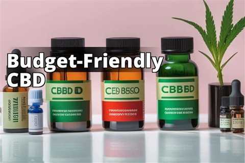 Budget-Friendly CBD: Unlocking the Health Benefits for Less