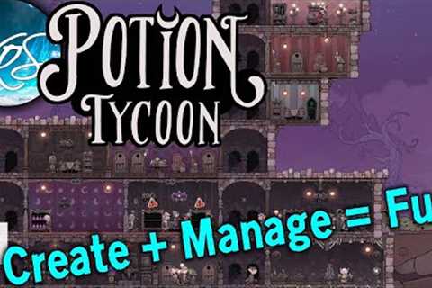 Potion Tycoon 1 - BEST GAME YOU''VE NEVER HEARD OF - First Look, Let''s Play