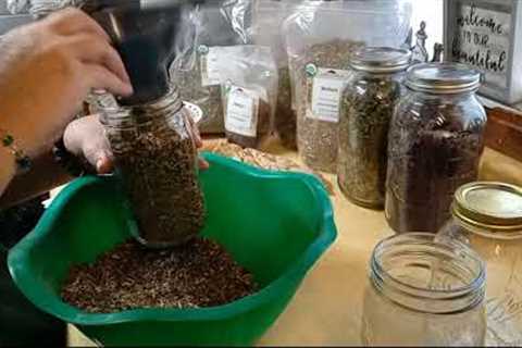 Blending A Cold and Flu Herbal Tea