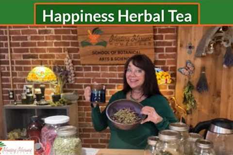 Herbal Tea to Help with Seasonal Affective Disorder (S.A.D.)--Happiness Tea