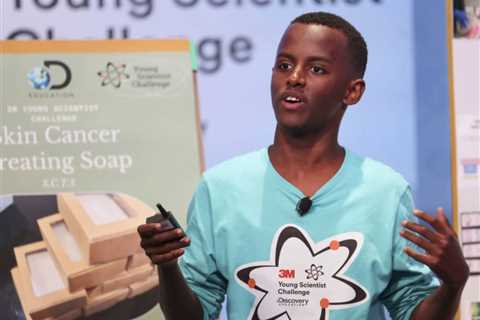 “Cancer-Fighting” Soap Wins Heman Bekele the Young Scientist Challenge