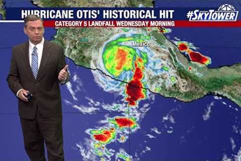 Hurricane Otis makes history
