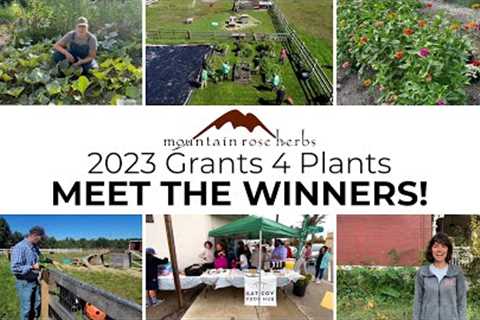 2023 Grants 4 Plants: Meet the Winners!