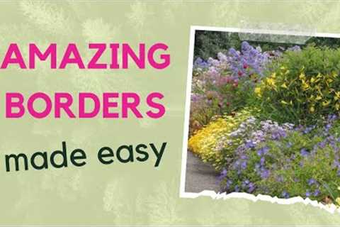 How to plant a beautiful herbaceous border - your complete guide