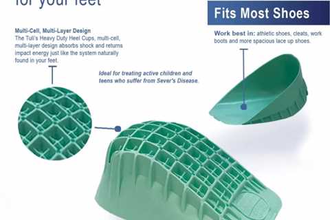 Tuli Heel Cups Pro Green - Orthotics and Accessories