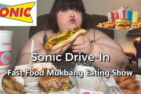 Sonic Drive In Fast Food Mukbang Eating Show