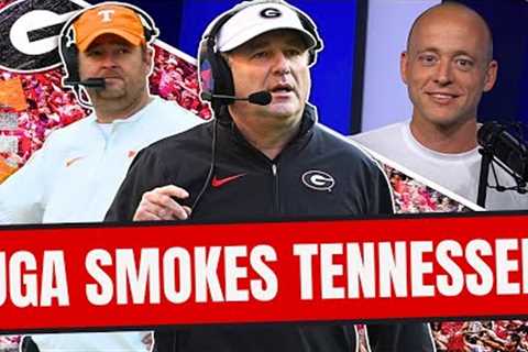 UGA Beats Tennessee - Josh Pate Rapid Reaction (Late Kick Cut)