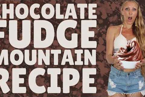 Guilt Free Chocolate Fudge Mountain Nice Cream | Raw Vegan