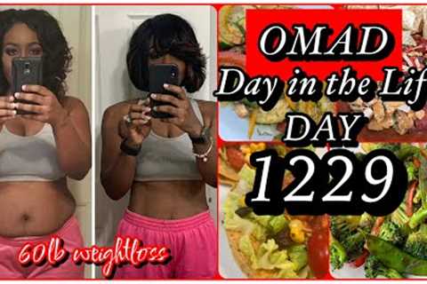 OMAD What I Eat in a Day// FAST with me// 60 lbs weight loss