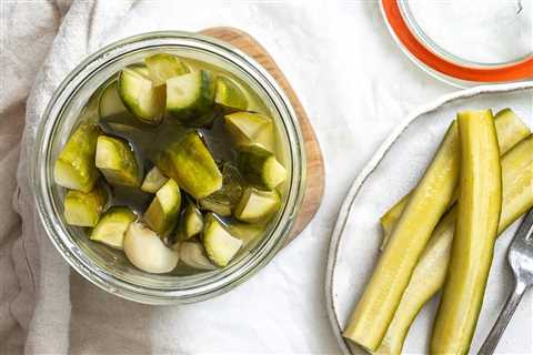 Quick Easy Refrigerator Pickles