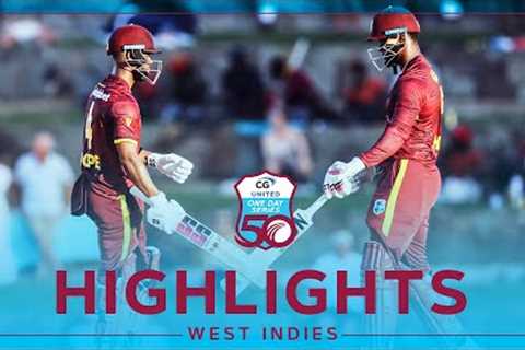 Extended Highlights | West Indies v England | Thrilling Comeback Stuns England! | 1st CG United ODI