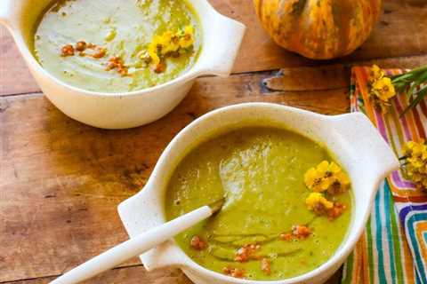 Carnival Squash Soup with Turmeric
