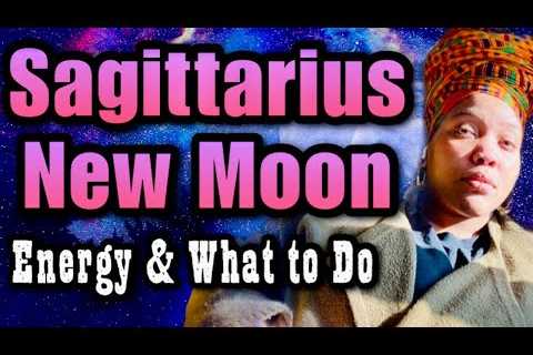 New Moon in Sagittarius: Energy, What to Do, Journal Prompts, Crystals, Herbs, & More