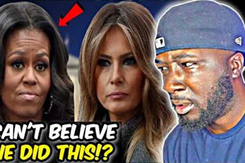 YOU WON''T BELIEVE WHAT MICHELLE OBAMA JUST GOT ACCUSED OF DOING TO DONALD TRUMP WIFE MELANIA TRUMP
