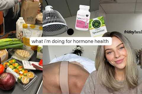 my current health routine for hormone health | herbs, supplements, diet, lifestyle