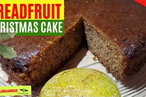 😋 BREADFRUIT Christmas Cake - Jamaican Style 💃🇯🇲