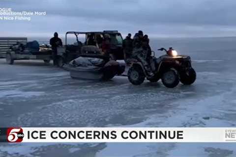 Another warning after 3rd ice rescue on Upper Red Lake this week