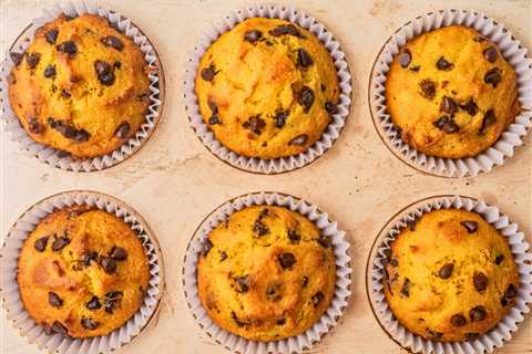 Pumpkin Chocolate Chip Muffins (Keto + Gluten Free)