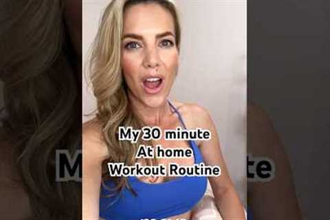 My 30 minute Workout Plan | at home workouts for women