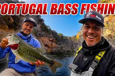 Bass Fishing in EUROPE for the FIRST TIME! (Super Unique)