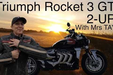 Triumph Rocket 3 GT 2-UP With Mrs TAYM