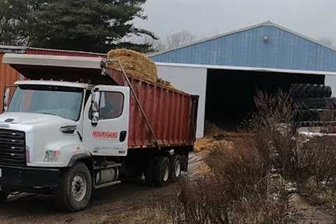 Combine repairs, Trucking Straw And putting trucks away