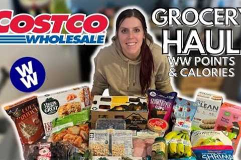 HEALTHY COSTCO GROCERY HAUL | WW (WeightWatchers) Points & Calories | Weight Loss Journey