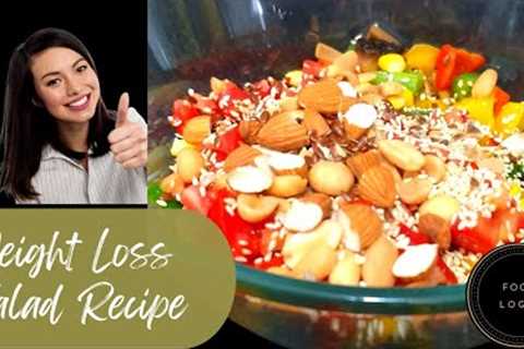 Winter Spl Weight Loss Salad Recipe For Lunch/Dinner I Healthy, quick #salad I Mushroom  salad