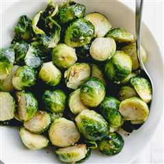 Simple Steamed Brussels Sprouts