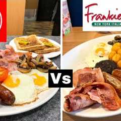 Full English Breakfast - Wimpy Vs Frankie & Benny''s - Surprising Winner!