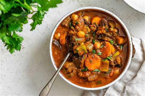 Eggplant Stew [With Tomatoes + Chickpeas]