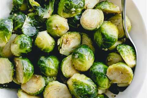 Simple Steamed Brussels Sprouts