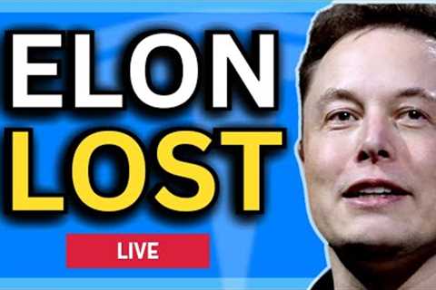 BREAKING: Elon Musk LOSES $55 BILLION Pay Package Law Suit