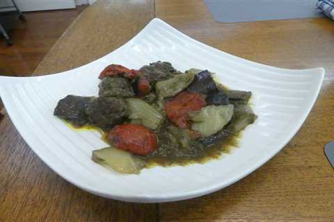 Khoreshe Bademjan (Iranian Eggplant Stew)