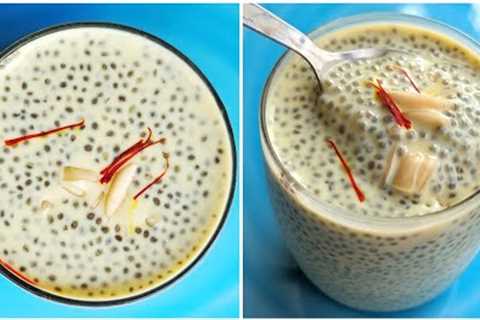 Chia seeds pudding | Healthy breakfast | Weight loss recipe for breakfast | Ramzan Recipe| Sehri