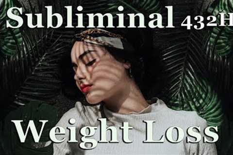 Subliminal For Weight Loss, Healthy Habits & Exercise✨Subconscious Reprogramming (Music, Rain)