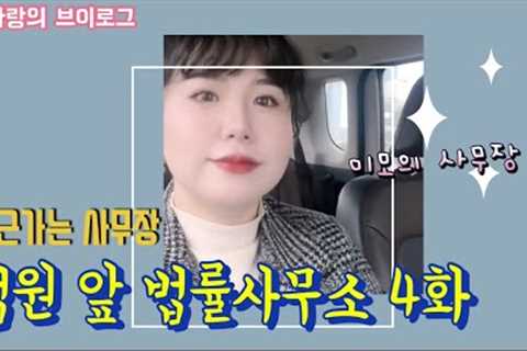 법원앞법률사무소 4화 - 외근가는 사무장 - 사무장이 하는 일