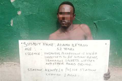 A physically challenged man has been nabbed  by officers from Akinpelu…